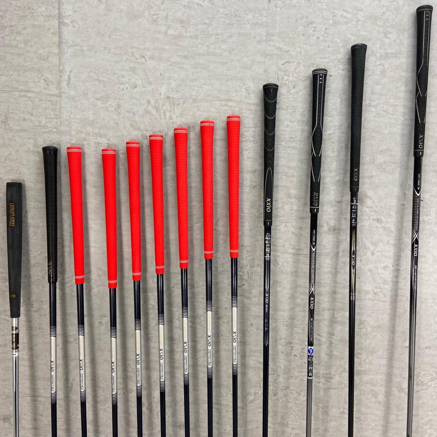 ゼクシオ アディダス メンズゴルフ13本セット カーボン 右利き用
