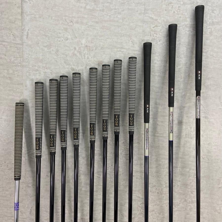 RAM　ラム TOP　FLITE　トップフライト　メンズゴルフ13本セット　カーボン　右利き用　キャディバッグ　初心者おすすめ　入門用 RAM ラム TOP FLITE トップフライト メンズゴルフ13本セット
