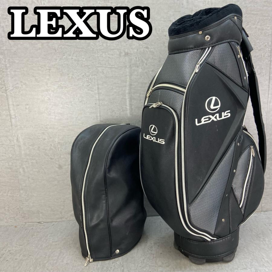 レクサスキャディーバッグ  LEXUS  レクサス レクサス ゴルフ用 キャディバッグ カート式 LEXUS バック アイテム