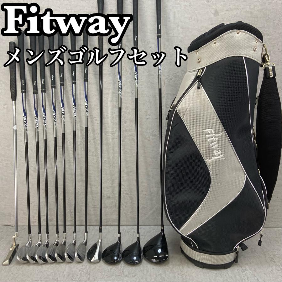 フィットウェイ メンズゴルフ クラブセット 12本 右利き用 R Fitway