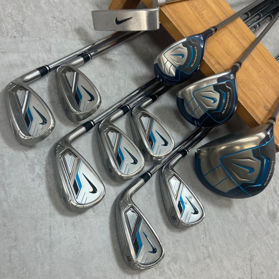 ナイキ スリングショット NIKE ゴルフクラブセット メンズ SR 11本 右 NIKE スリングショット メンズゴルフ クラブセット 11本 SR 右利き用