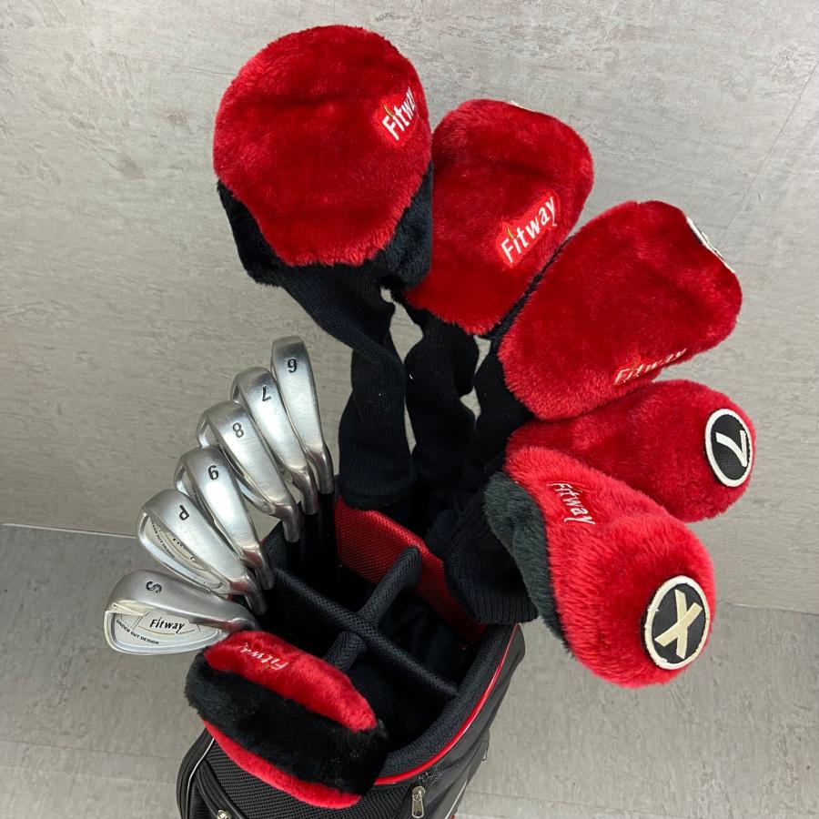 Fitway フィットウェイ メンズゴルフ12本セット カーボン R 右