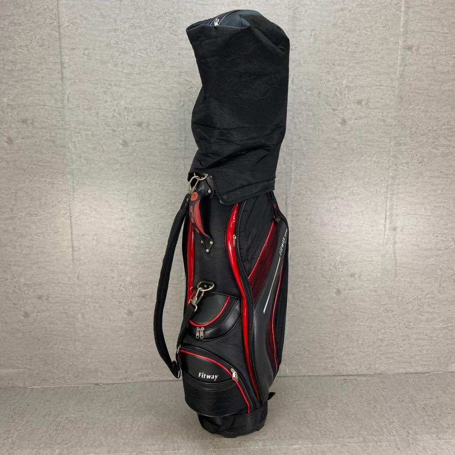 Fitway　フィットウェイ Kasco　キャスコ　メンズゴルフ12本セット　カーボン　R　右利き用　キャディバッグ　ヘッドカバー 初心者おすすめ Fitway フィットウェイ メンズゴルフ12本セット カーボン R 右