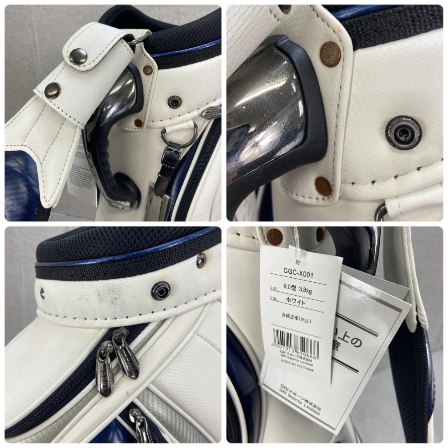 古閑美保直筆サイン入り ゼクシオ ゴルフ用品 カート式 キャディバッグ