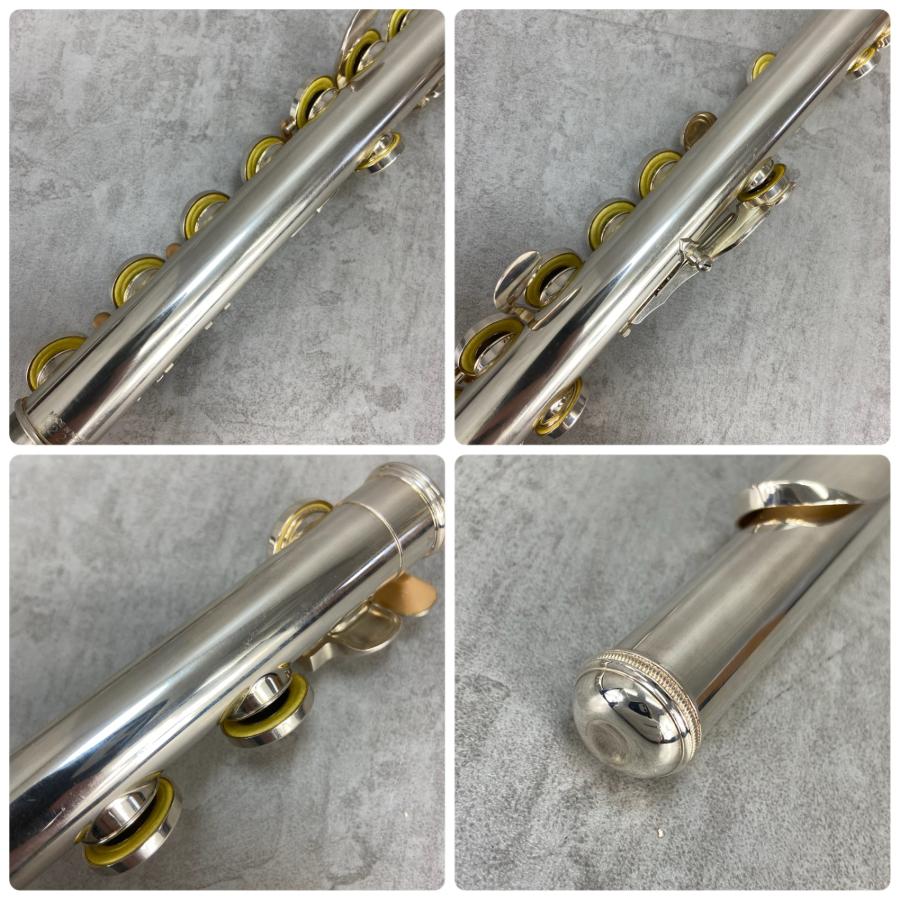 YAMAHA　ヤマハ　フルート 【カバー】 Flute 木管楽器　YFL212　Eメカ　ピントップアーム　銀メッキ　ハードケース　ソフトケース
