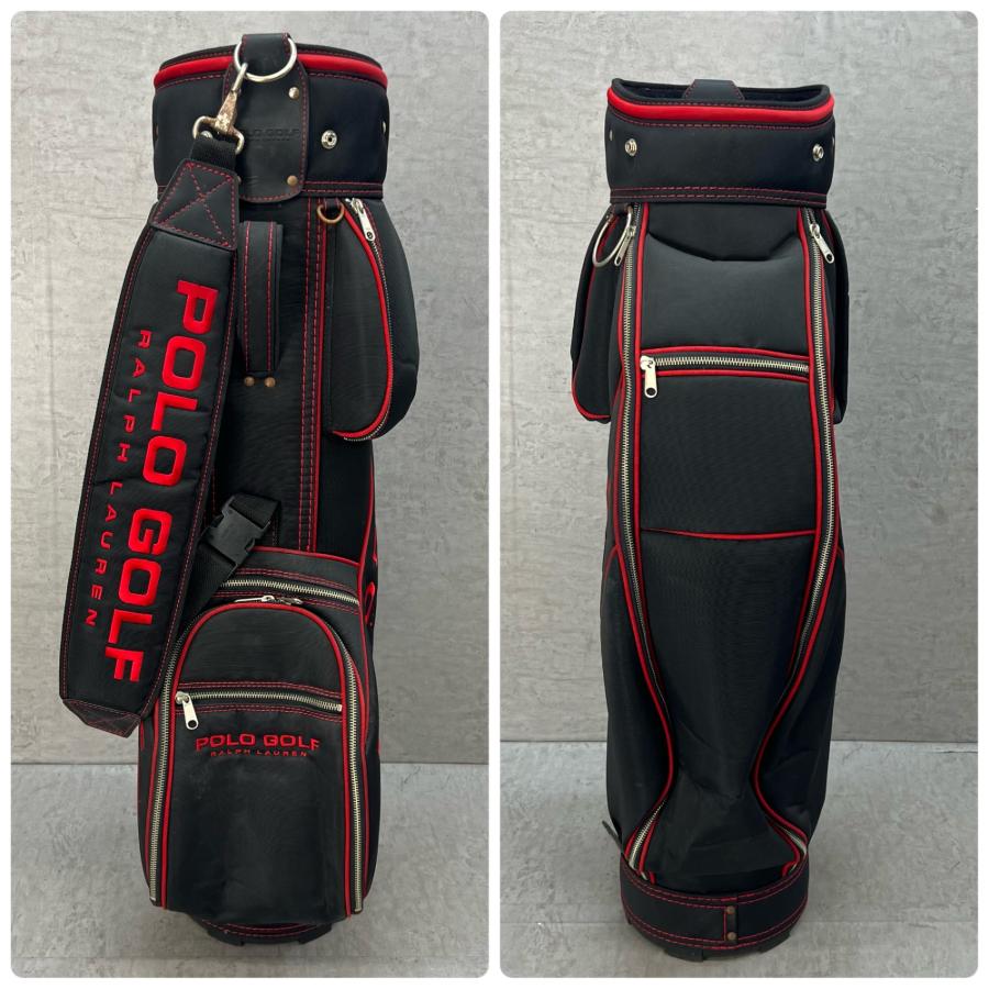 ポロラルフローレン　キャディバック　カートバックセット ポロ ラルフローレン ゴルフ用 キャディバッグ カート式 8型 POLO