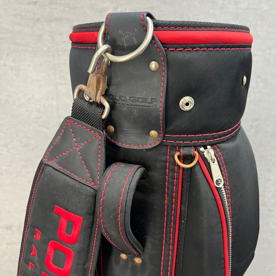 ラルフローレン　キャディバッグ　8インチ ポロ ラルフローレン ゴルフ用 キャディバッグ カート式 8型 POLO