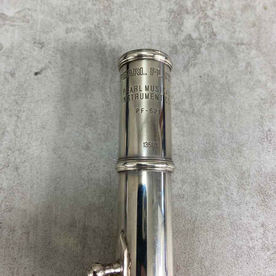 Flute 木管楽器　PF-521E　Eメカニズム搭載 カバードキィ オフセット　リッププレート銀製 【保証】