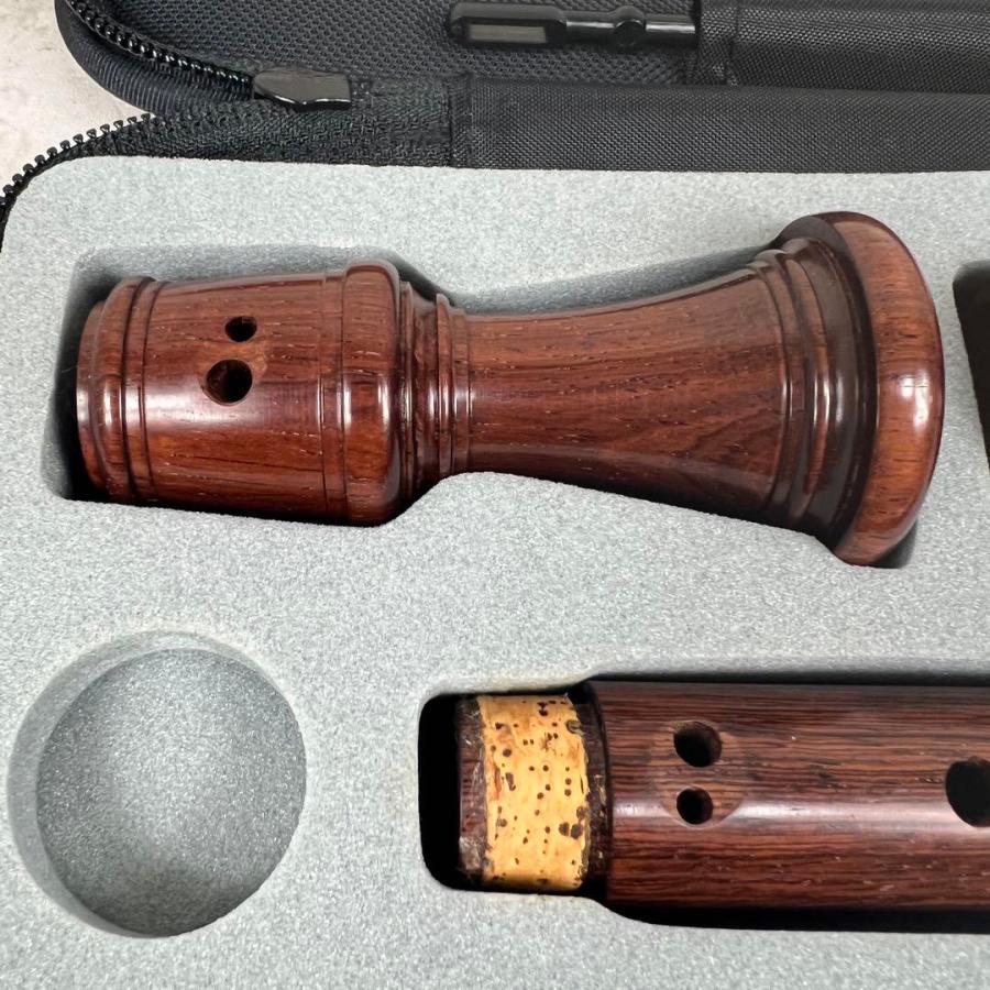 公式ショップ美品 タケヤマ 木製アルトリコーダー 竹山木管楽器製作所