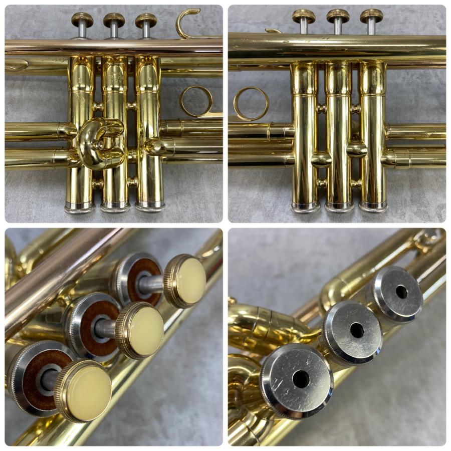 YAMAHA　ヤマハ　トランペット trumpet 管楽器　YTR-236　ゴールドラッカー　マウスピース　ハードケース　学生　初心者おすすめ｜m2ace｜07