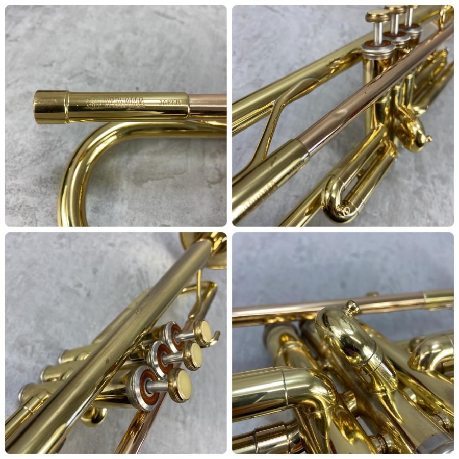 YAMAHA　ヤマハ　トランペット trumpet 管楽器　YTR-236　ゴールドラッカー　マウスピース　ハードケース　学生　初心者おすすめ｜m2ace｜09
