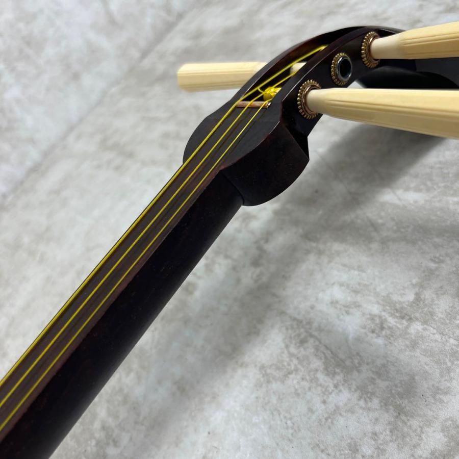 ☆大人気商品大人気商品☆メンテナンス済み 高級長唄三味線 紅木 綾杉