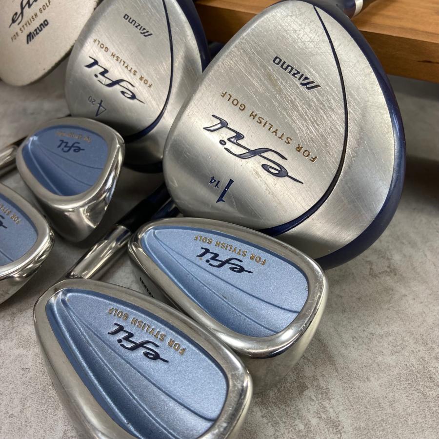 ミズノ efil エフィル レディースクラブセット 7本 初心者 女性L