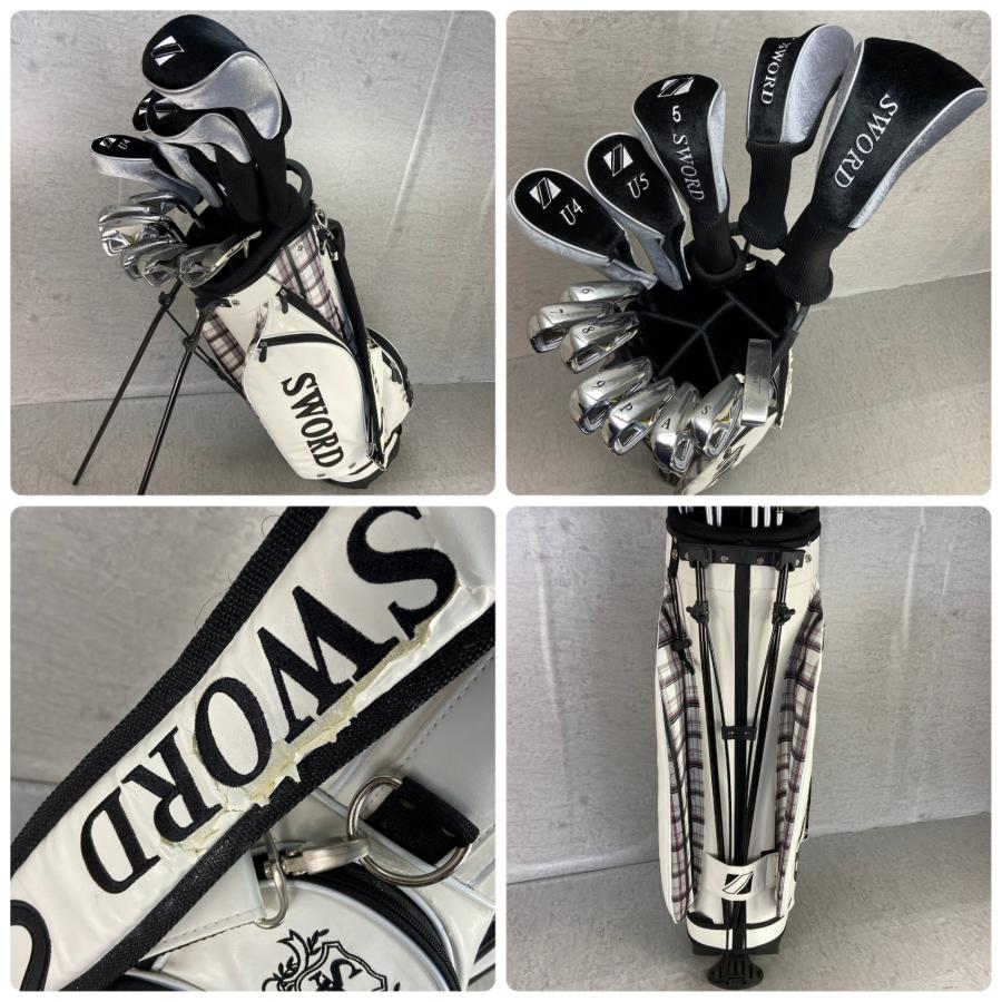 SWORD KATANA スナイパーVシリーズアイアン6本とキャディバッグセット