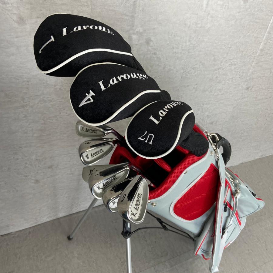 Larouge ラルージュ メンズゴルフ9本セット 右利き用 SR UNIー 