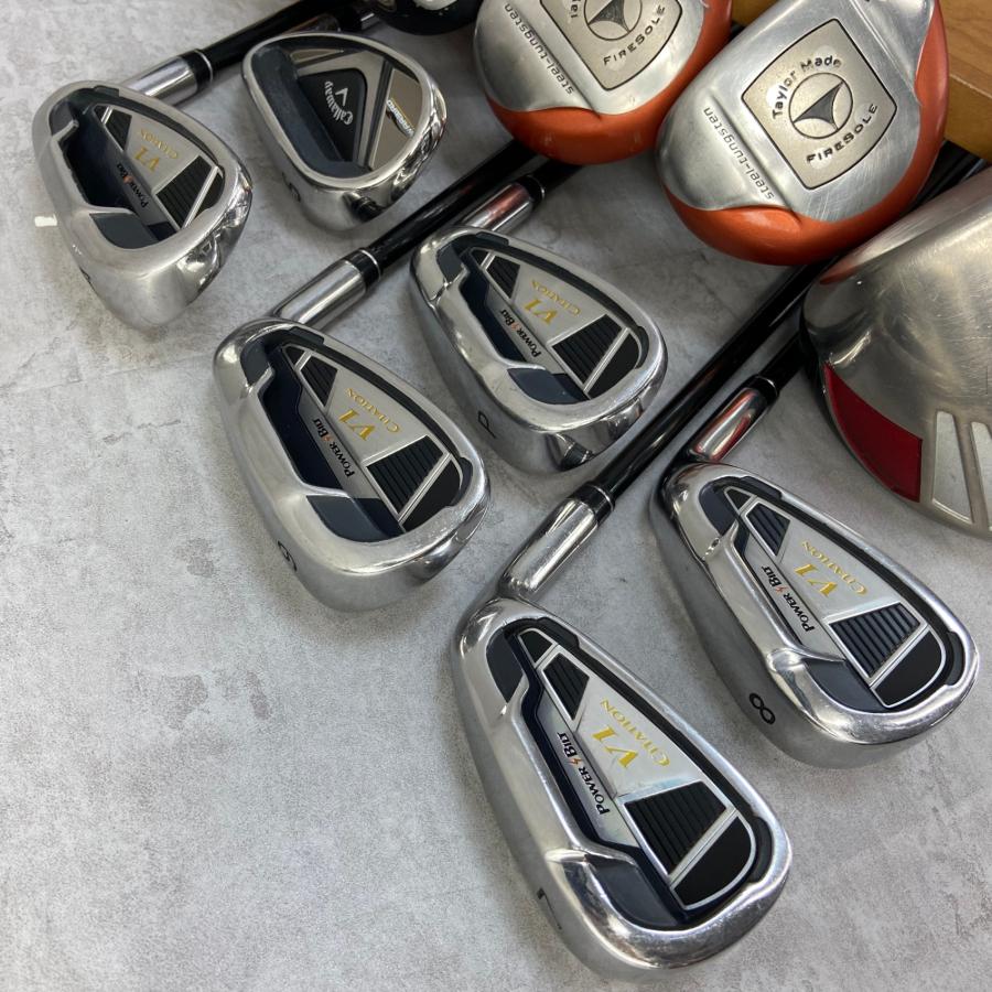 テーラーメイド　メンズクラブ　ゴルフセット　キャディバック付き　右利き　11本 11本+キャディバッグ】メンズ右利きテーラーメイドゴルフクラブ