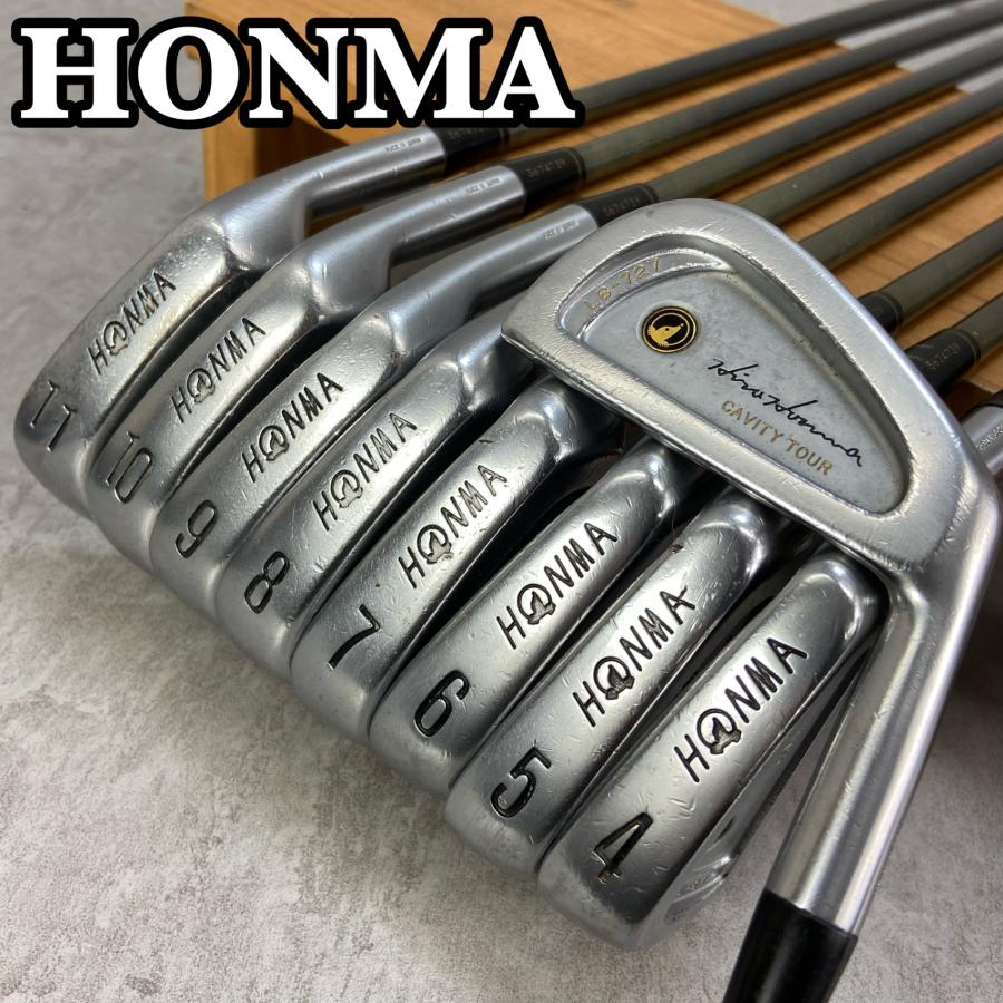 HONMA ホンマ LB-727 3STAR 星 スター 黒七宝 メンズゴルフアイアン9本 