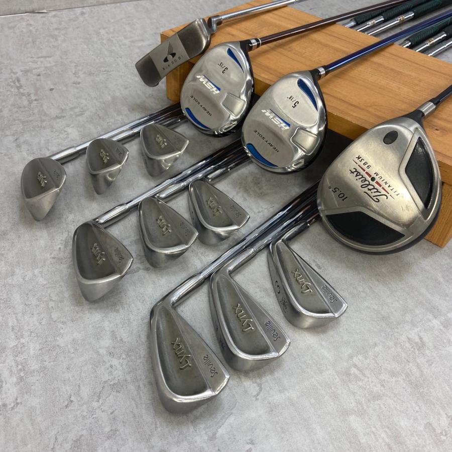タイトリストリンクスメンズゴルフ13本セット右利きキャディ