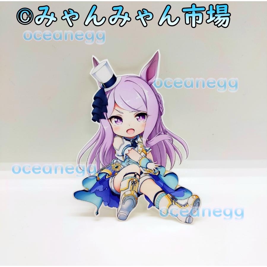 oceanegg ウマ娘 メジロマックイーン ステッカー 防水仕様 屋内・屋外