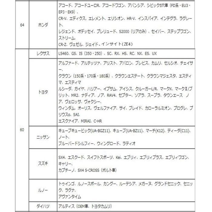 エンケイ ENKEI ハブリング アルミ 2枚 14種 外径 75mm → 内径 59mm シルバー 国産 輸入 車 全般 ブレ防止 固着防止 トヨタ レクサス　｜m2k｜06