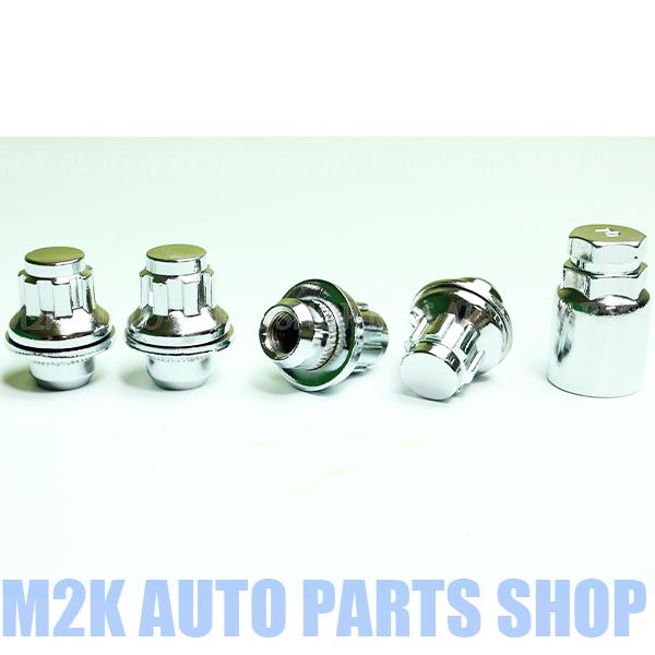 トヨタ純正ホイール 専用 平座ロックナット M12 P1.5 19HEX 21HEX 4個