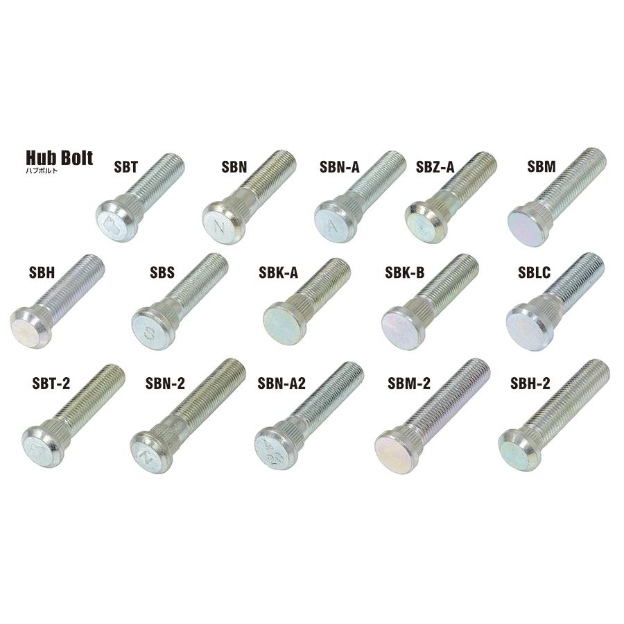 マツダ KYO-EI競技用10㎜ロングハブボルトM12×P1.5 ボルト4本×4 KYO-EI ハブボルト キョーエイ Hub Bolt SBZ-A M12 P1.5 長さ 54mm