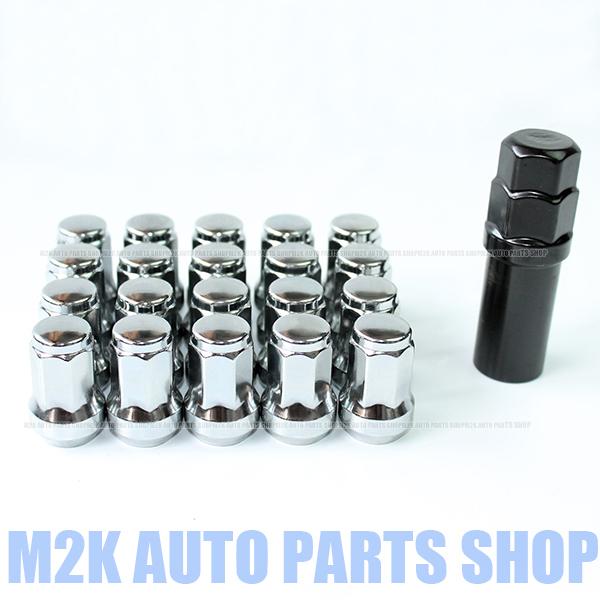 ホイールナット P1.25 盗難防止 M12 20個 ロックナット 七角