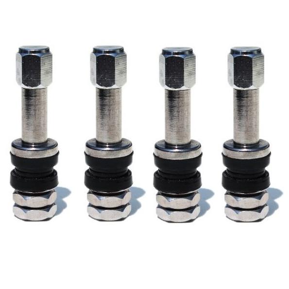 エアバルブ 4個 汎用品 アルミ用 バルブ 普通車 軽自動車用 SET 送料無料 エアーバルブ タイヤバルブ 消耗品 新品 a5 | ブランド登録なし