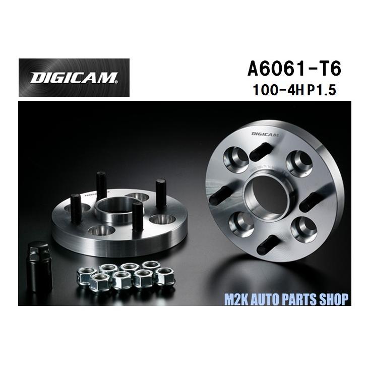 ケースペック デジキャン A6061-T6 ハブ付ワイトレスペーサー 2枚 10mm