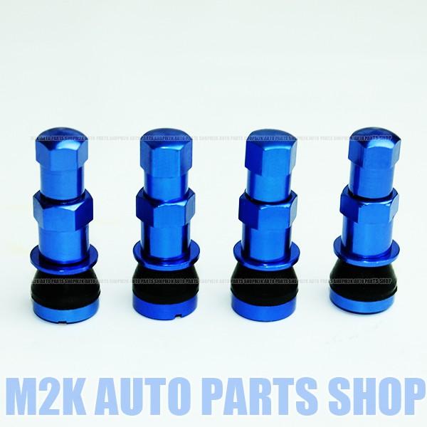 アルミ エアーバルブ エアバルブ クランプイン カラー レッド ブルー シルバー ブラック ゴールド 2個SET アルミニウム 汎用品 | ブランド登録なし | 02