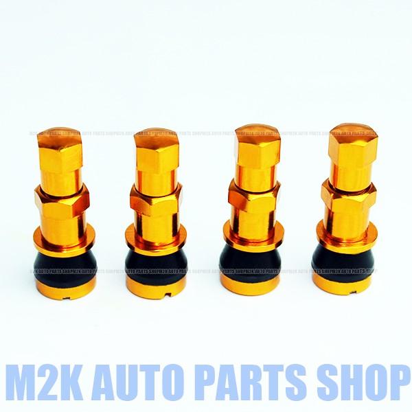 アルミ エアーバルブ エアバルブ クランプイン カラー レッド ブルー シルバー ブラック ゴールド 2個SET アルミニウム 汎用品 | ブランド登録なし | 05