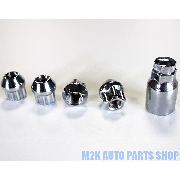貫通 ロックナット 22mm 17HEX 19HEX 21HEX 4個 M12 P1.5 P1.25