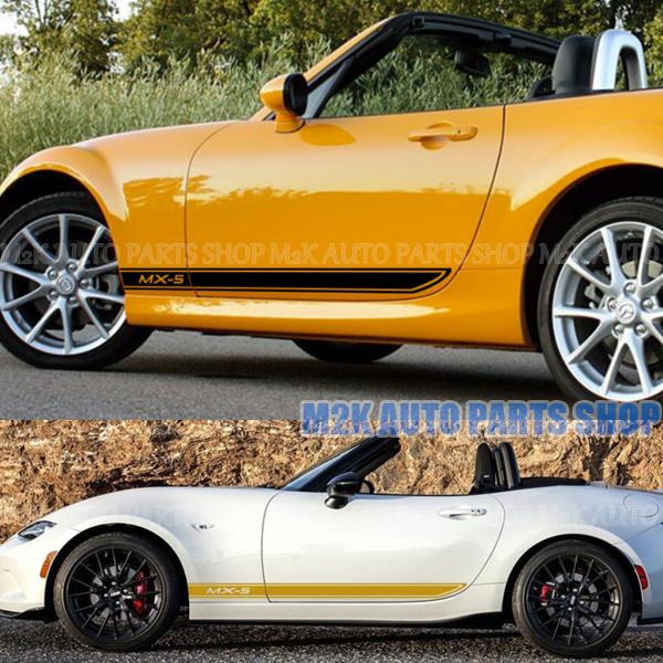 MX-5 ステッカー 2枚 ロードスター ロゴ サイドステッカー マツダ