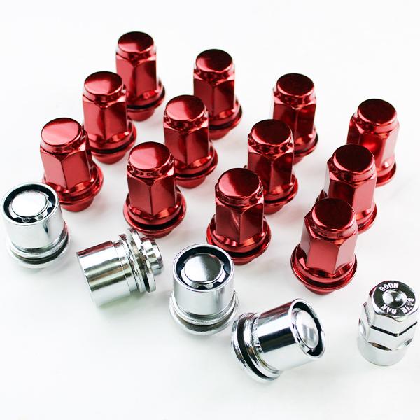 TOYOTA 純正ホイールロックセット 4個　ネジ径/ピッチ:M14×P1.5﻿ ロックナット MT トヨタ 純正ホイール 用 平面座 4個 ホイールナット
