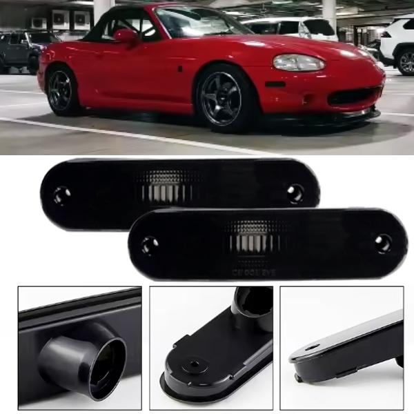 na ロードスター nb サイド マーカー ウィンカー ブラック スモーク