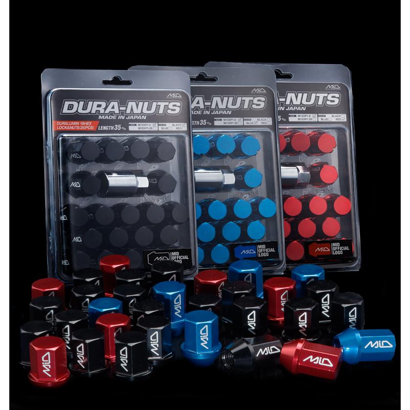 RAYS DURA-NUTS ロック&ナットセット 20個入り RAYS レイズ 国産 ロックナット ホイールナット P1.5 20個