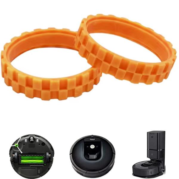 ルンバ タイヤ オレンジ カラータイヤ タイヤモジュール 2個