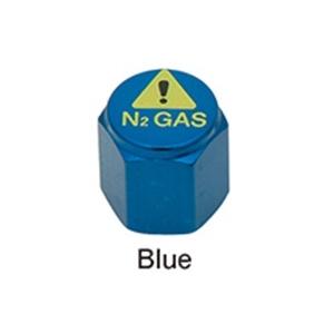 KYO-EI エアバルブ キャップ N2 4個 レッド ブルー ブラック クローム シルバー 国産 窒素 ガス キョーエイ｜m2k｜04
