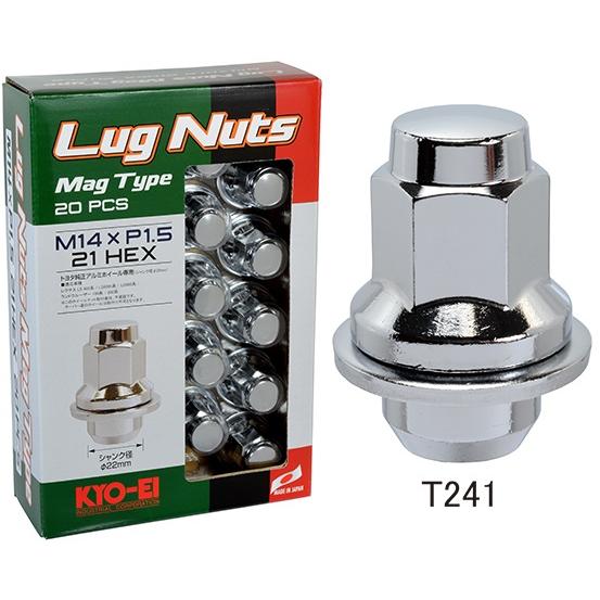 KYO-EI ホイールナット キョーエイ T241-20P M14 P1.5 21HEX 20個 純正 