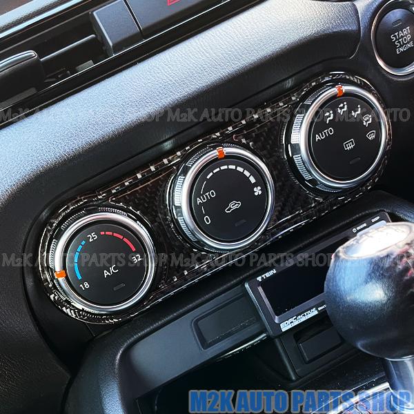 ロードスター ND カーボン エアコン コントロールパネル カバー トリム