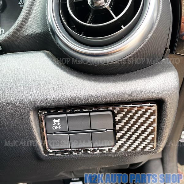 マツダ　ロードスター ND カーボンファイバー ステアリングボタンホルダー Amazon | Hcilloend 新型 マツダ ロードスター RF ND系 2016