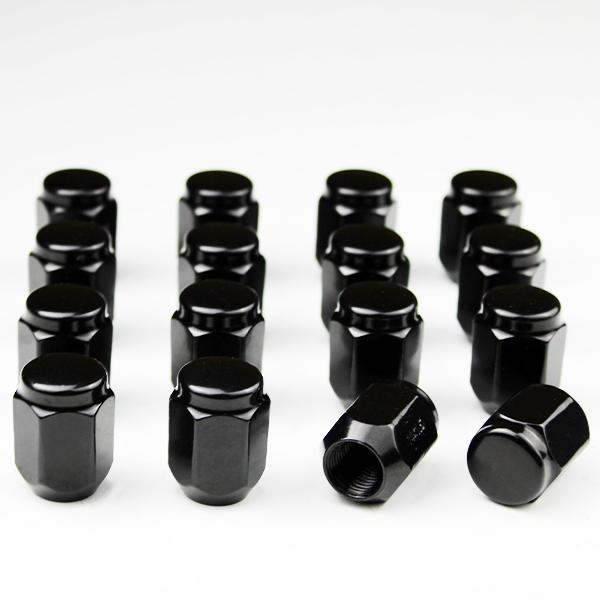 ロックナット M14 20個 ブラックナット ホイールナット P1.5 スチール 