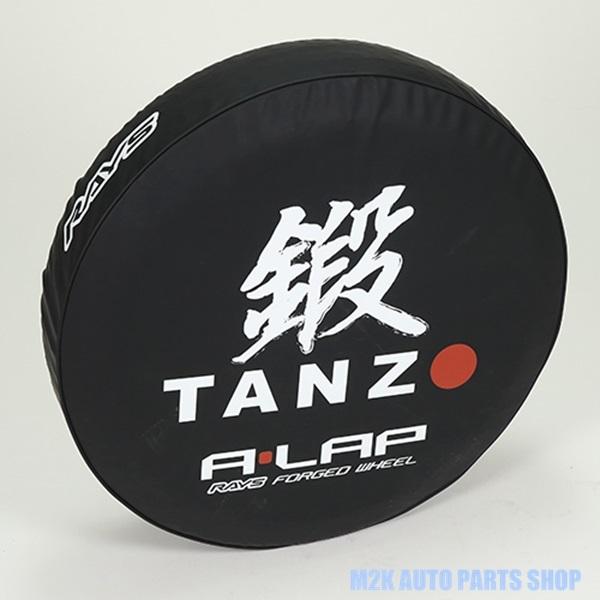 RAYS OFFICIAL GEAR A-LAP ジムニー専用 タイヤカバー 黒 ブラック 鍛-TANZO スペアタイヤ JB64/JB74 No.7409020005501｜m2k｜03