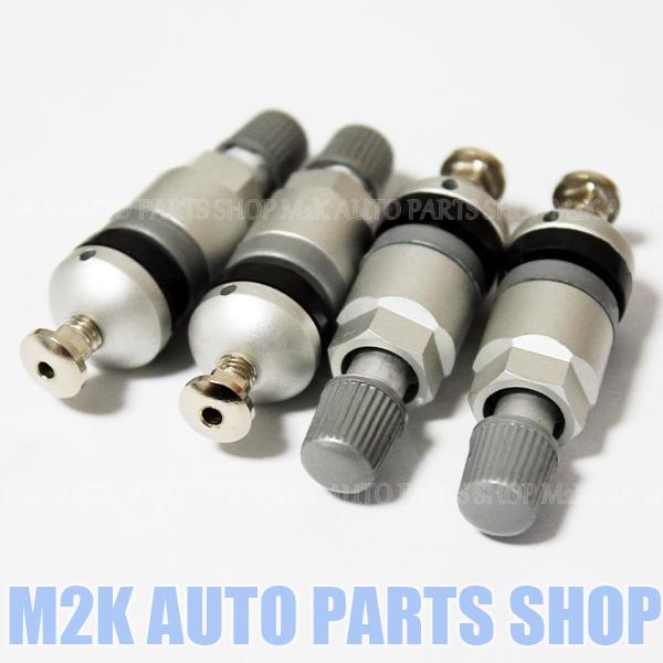 ショッピング TPMSバルブ 4個 BMW エアバルブ エアーバルブ 空気圧センサー チューブレスタイヤ ゴムバルブ アルミ 直接式 TB1