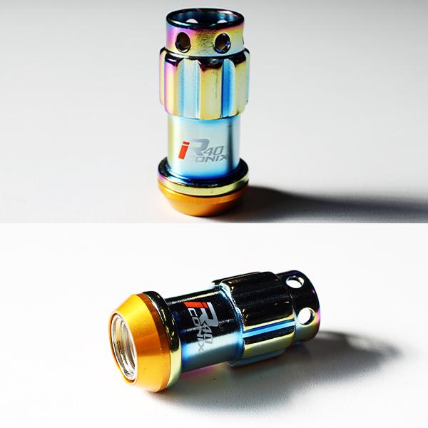 KYO-EI R40 iCONIX M14 ネオクローム ホイールナット 20個 KYO-EI R40 iCONIX M14 ネオクローム ホイールナット 20個