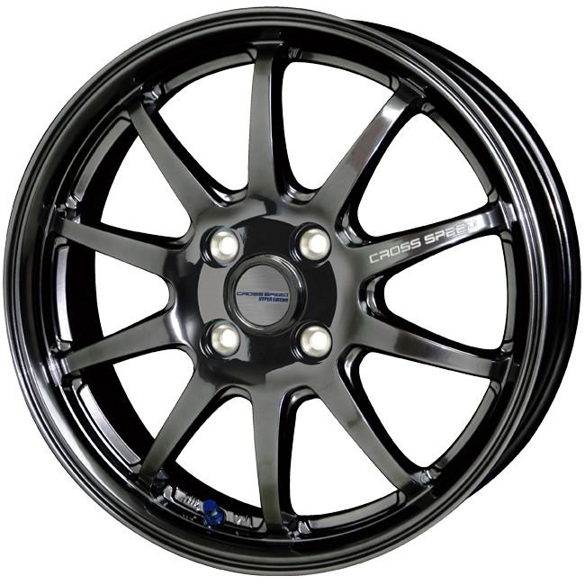 15インチ クロススピード Cr10 5 5j 43 4h 100 ブラック 軽量 ホイール 1本 アクア スイフト ノート カローラ Mkh1cr M2k Auto Parts 通販 Yahoo ショッピング