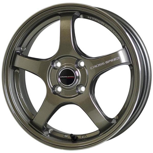 15インチ ブロンズ 5スポークホイール HOT STUFF 15インチ CR5 7J+28 4H-100 ブロンズ 軽量 ホイール 1