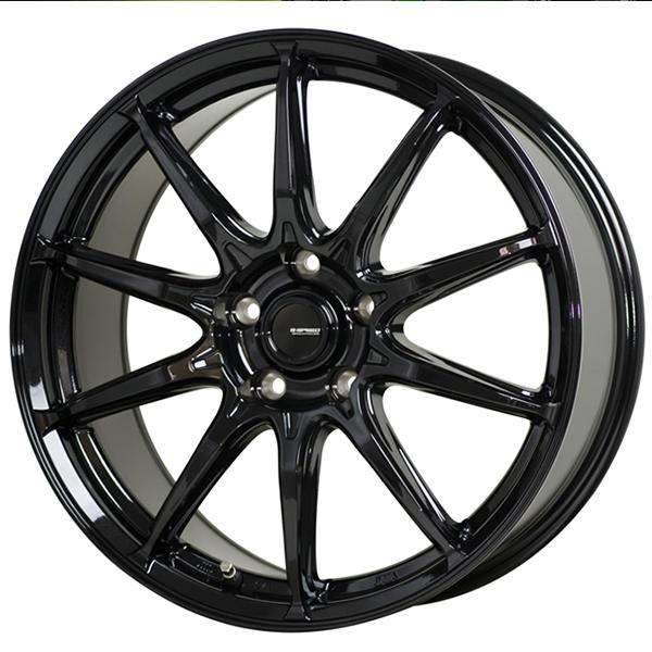 【専用】18インチ シルバー ブラック ホイール SSR ホイール4本セット GTX01 (FBK) 18インチ 9.5J PCD：100/5H