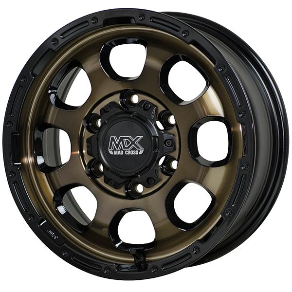 HOT STUFF - 16in マッドクロス グレイス 6.5J+48 6H-139.7 1本 車輪 ブロンズ 隊商 業販 タイヤ、ホイール-アルミホイール