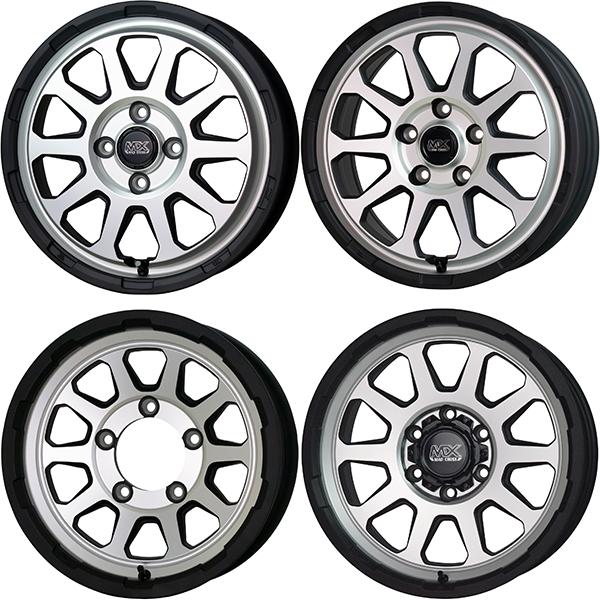 クロスシャレンホイール② HOT STUFF 17インチ マッドクロス レンジャー 8J+20 6H-139.7 1本